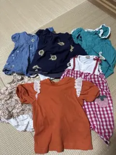 80 女の子　夏服　ワンピース　トップス　まとめ売り　プティマイン　ブリーズ