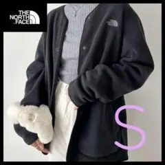 ノースフェイス ACAMPO カーディガン S 黒 新品