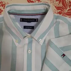 美品　TOMMY　HILFIGER　ボタンダウン　シャツ