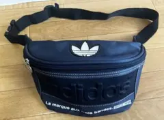 90s old adidas ヴィンテージ ウエストバッグ トレフォイル ACE