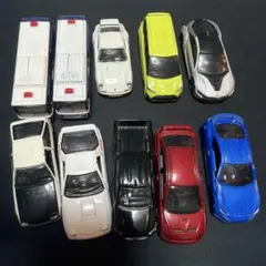 ミニカー 10台セット 様々なモデル トミカ まとめ売り