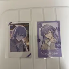 にじさんじ 星導ショウ ウィンターデート2025 チェキ風カード 2枚セット