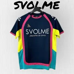 SVOLME ゲームシャツ　トレーニングシャツ　XSサイズ　ネイビー　匿名配送