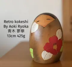 Rare Miyajima Muhitsu宮島無筆作11cm/485g創作こけし - メルカリ