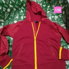 コムサイズム　パーカー　ジャケット　130センチ　男の子　女の子　赤