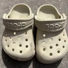Crocs クリーム色 サンダル