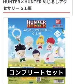 HUNTER×HUNTER めじるしアクセサリー G.I.編 全5種　コンプ