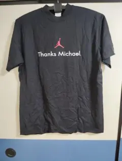 未使用　マイケルジョーダン引退記念Tシャツ　ナイキ黒L