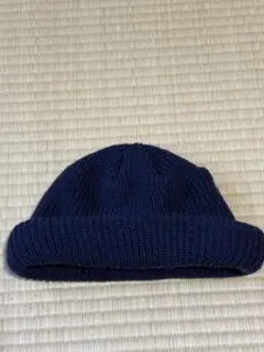KIJIMA TAKAYUKI ニット帽 M ネイビー