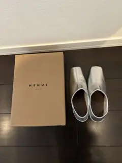 MENUE スクエアトゥ 2way バブーシュ