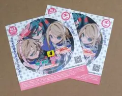 SuperGT初音ミクステッカー 2025年第8戦モビリティリゾートもてぎ2枚