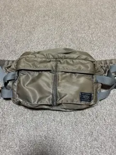 PORTER TANKER ボディバッグ ウエストポーチ セージグリーン - メルカリ