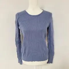 ユニクロ/UNIQLO 251-400436 コットンカシミヤリブセーター【L】