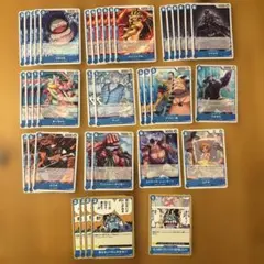 【即購入OK】ワンピース 蒼海の七傑 青デッキ まとめ売り