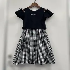 mezzo piano 半袖ワンピース 130