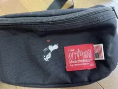 マンハッタンポーテージ　スヌーピー　ボディバック　ピーナッツ　ウエストバック