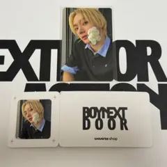 BOYNEXTDOOR THE ACTION weversトレカ ソンホ