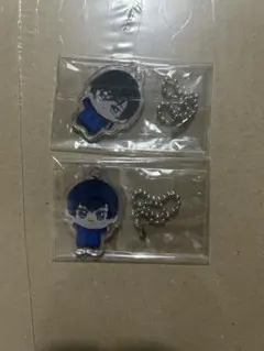 ブルーロック　ちびぐるみフェス　ちびぐるみお写真キーホルダー　糸師凛 潔世一