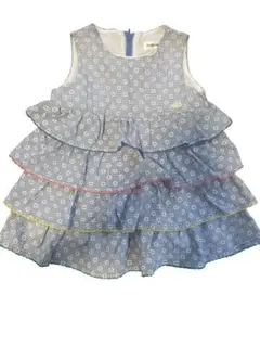 BeBe Petite Pois Vert 花柄ワンピース ノースリーブのサムネイル