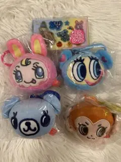 ナルミヤ　メゾピアノぬいぐるみ 4点コンプ　ナルミヤミニちゅるシール付き✨のサムネイル