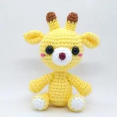 chichan nya nya様専用ページ　キリン　あみぐるみ