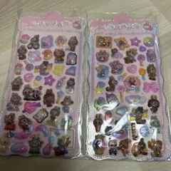 【新品未使用】 ラブブ ボンボンドロップシール ２枚