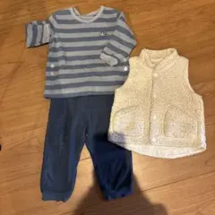 処分予定！値下げ！UNIQLO フリースパジャマ ベストセット