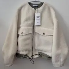 ★新品未使用★trois ボアジャケット　MICA&DEAL Abientot