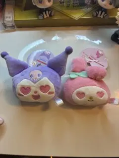 マイメロディ クロミ ぬいぐるみチャーム マスコット 2個セット