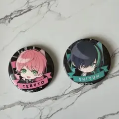 騎士A KnightA てるとくん しゆん デフォルメ 缶バッジ