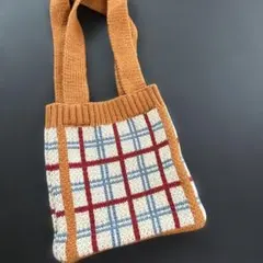 ニット バッグ チェック