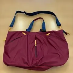 【美品】Hedgren 2WAY ショルダーバッグ ボルドー