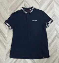 TOMMY JEANS ネイビー ポロシャツ
