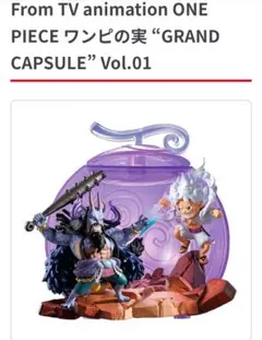新品★ワンピの実　ワンピース GRAND CAPSULE Vol.01 ガチャ