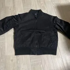 UNIQLO MA-1ジャケット ブラック 140