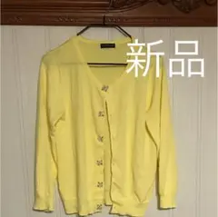 新品未使用ビジューボタン上品カーディガン♡LGUザラZARA仕事着事務服通勤通学