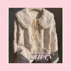 花柄フリースジャケット