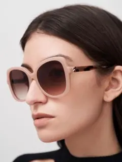 【新品】CHARLES & KEITH /バタフライ型 サングラス/ピンクのサムネイル