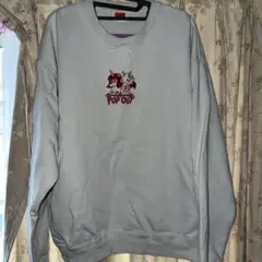 YOASOBI POP OUT Crewneck pullover ライトグレー