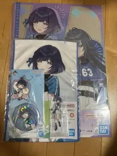 学マス 秦谷美鈴 一番くじ ポスター タオル ラバー 缶バッジ アクスタ