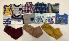 ミキハウス　ダブルビー ホットビスケッツ　長袖　パンツ