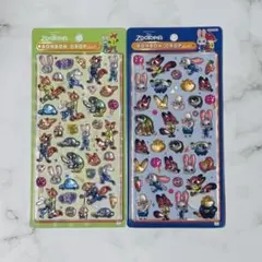 【正規品】ボンボンドロップシール　ズートピア　ディズニー第一弾　大サイズ、第二弾