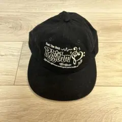 Venhit 帽子　ハートリズムストレートブリムキャップ　ブラックMUSINSA