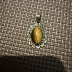 タイガーアイ ペンダントトップ スターリングシルバー