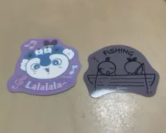 영화 치이카와 다이컷 스티커 2장 세트 세일레인 히트하 후타바