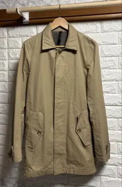 glambグラム　比翼ボタンCPクロスステンカラーコート3ユーズド