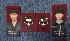 【いわふか】SnowMan 温故知新 シール ステッカー 特典 夫婦