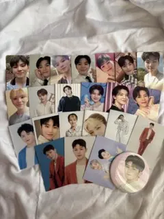 SEVENTEEN セブチ ウジ トレカ 缶バッジ まとめ売り