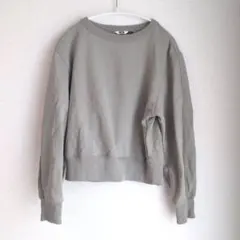 UNIQLO U トレーナー M モスグリーン