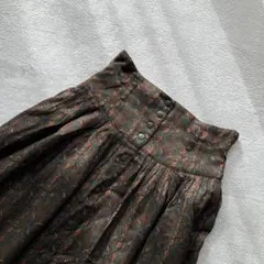 ヴィンテージ　グリーンスカート